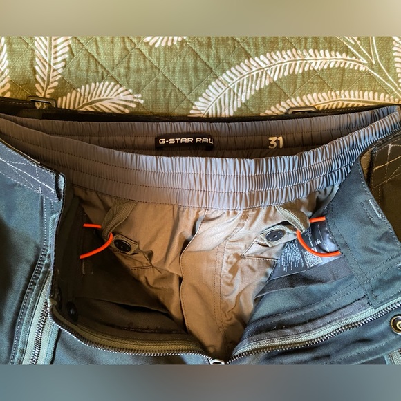 Rare G-Star - Exclusives - E LUGGAGE CARGO PANTS 2 in 1 - Mens - Waist 31 - Picture 14 of 16
